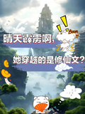 晴天霹靂啊，她穿越的是修仙文？