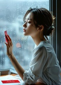 你來時有風去時帶雨