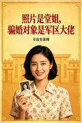 照片是堂姐，騙婚對象是軍區大佬